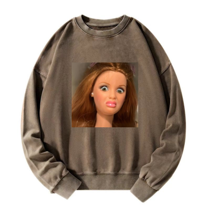 Wacky Barbie Washed Sweatshirt