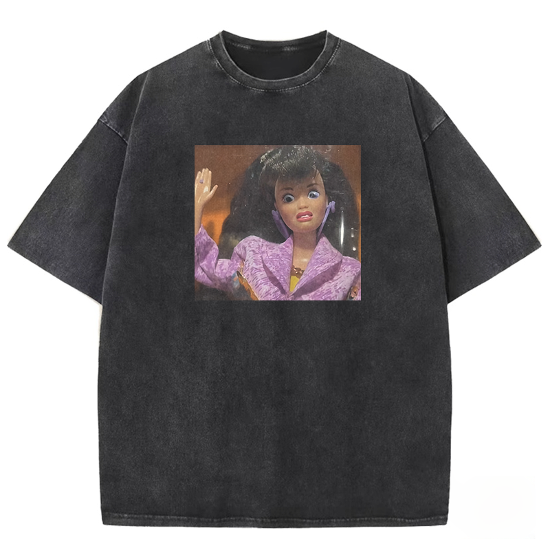 Wacky Barbie Washed T-shirt
