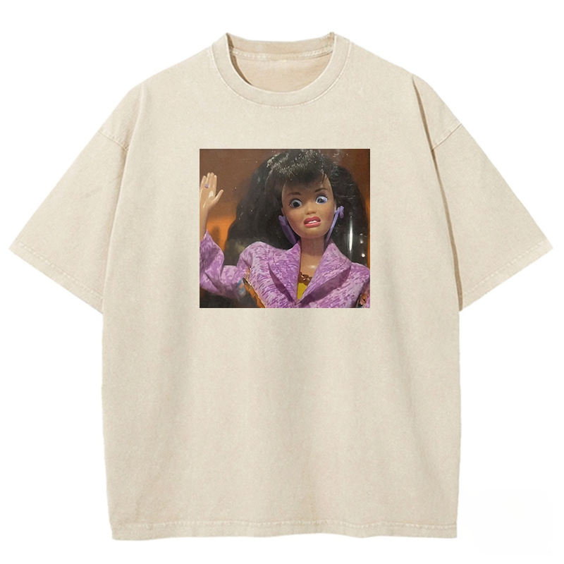 Wacky Barbie Washed T-shirt
