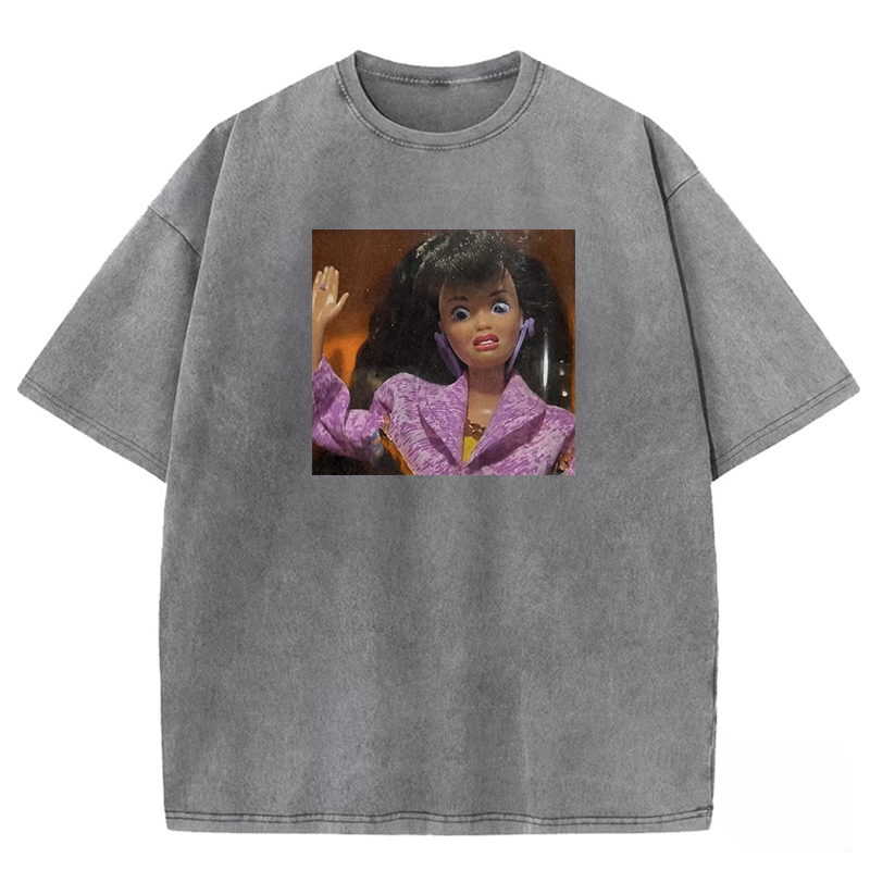 Wacky Barbie Washed T-shirt