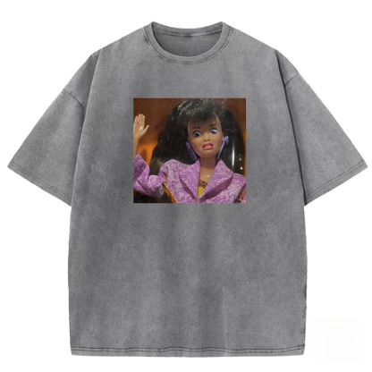 Wacky Barbie Washed T-shirt
