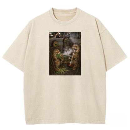 Catnip Dreamers Washed T-shirt