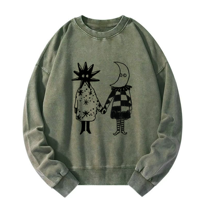 Cosmic Couple Washed Sweatshirt