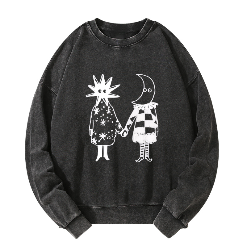 Cosmic Couple Washed Sweatshirt