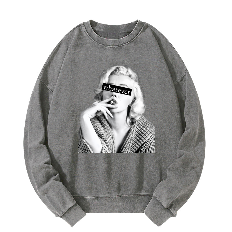 whatever Washed Sweatshirt