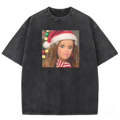 Wacky Barbie Washed T-shirt