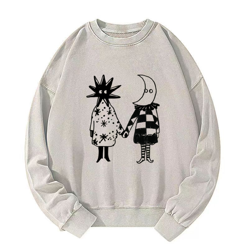 Cosmic Couple Washed Sweatshirt