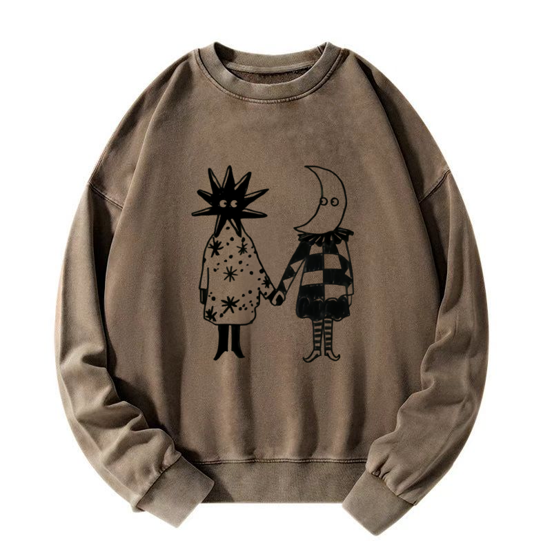 Cosmic Couple Washed Sweatshirt