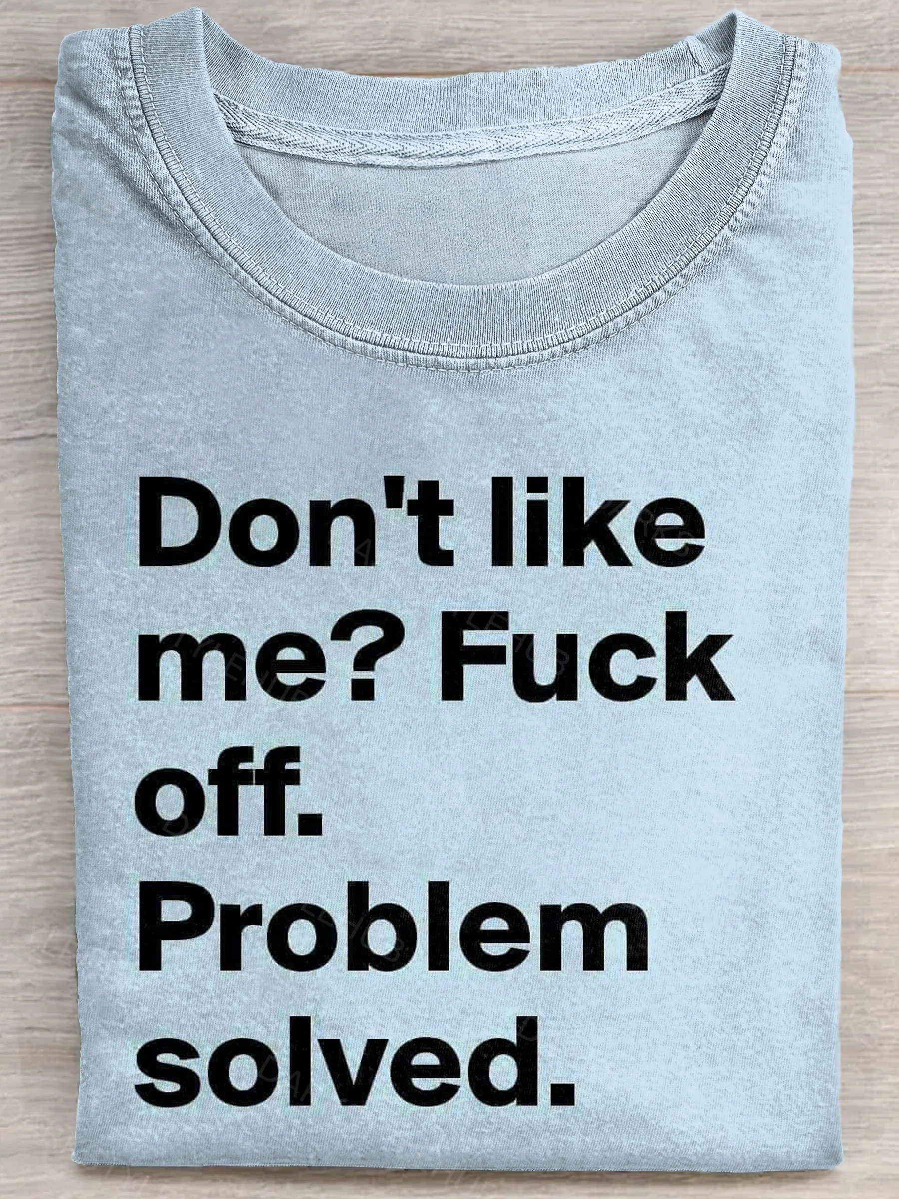 Funny Quote Art Print Casual Short Sleeve T-shirt