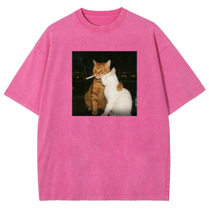 City Lights Companions Washed T-shirt