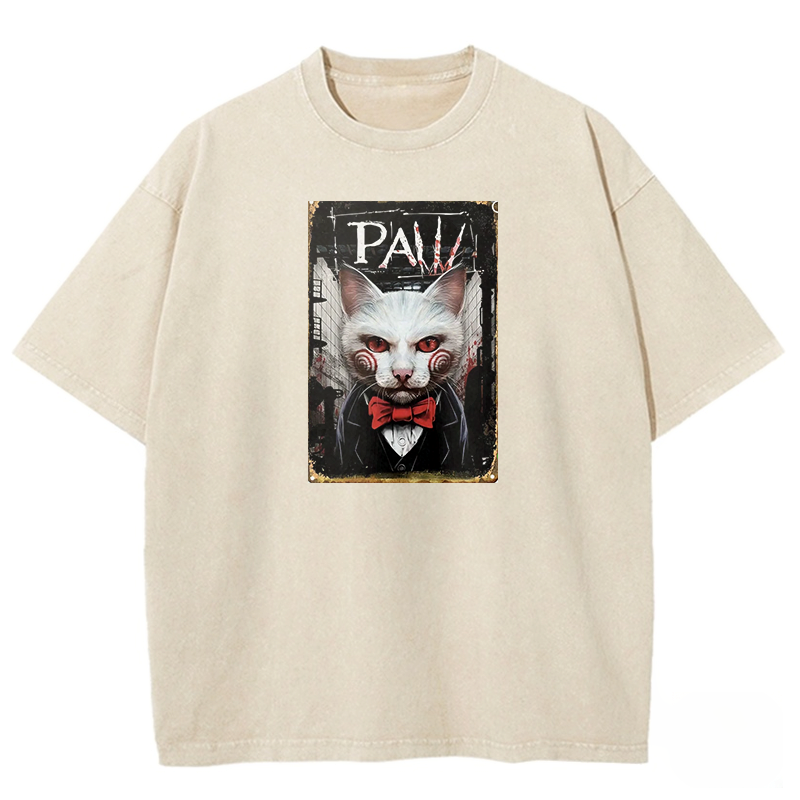 Christmas Meme Washed T-shirt