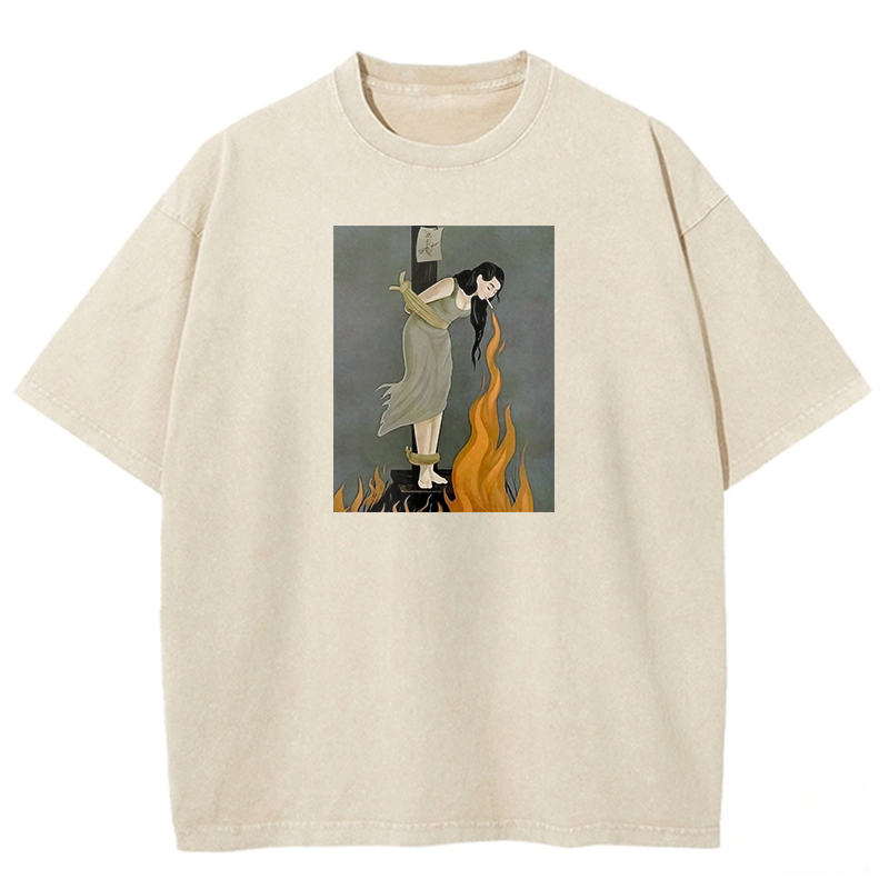 Stay Calm Washed T-shirt