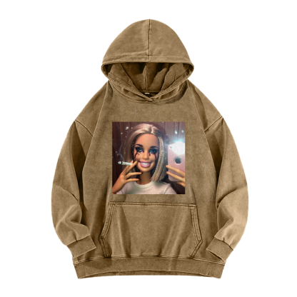 Wacky Barbie Washed Hoodie