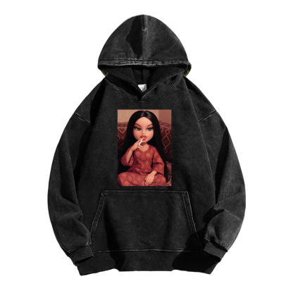 Wacky Barbie Washed Hoodie