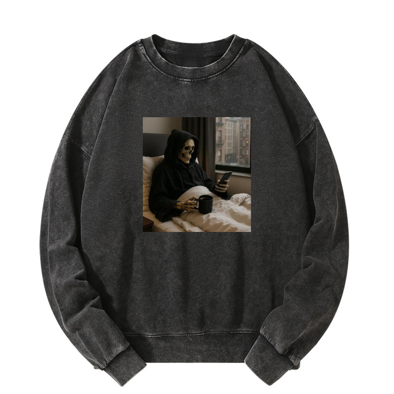 Dark Humor Washed Sweatshirt