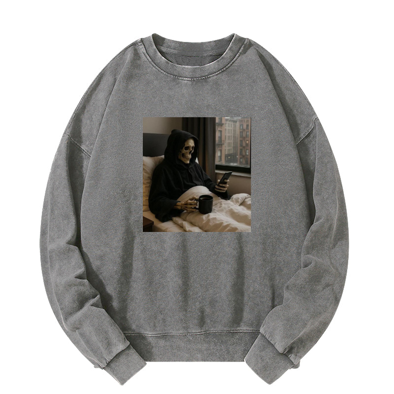 Dark Humor Washed Sweatshirt