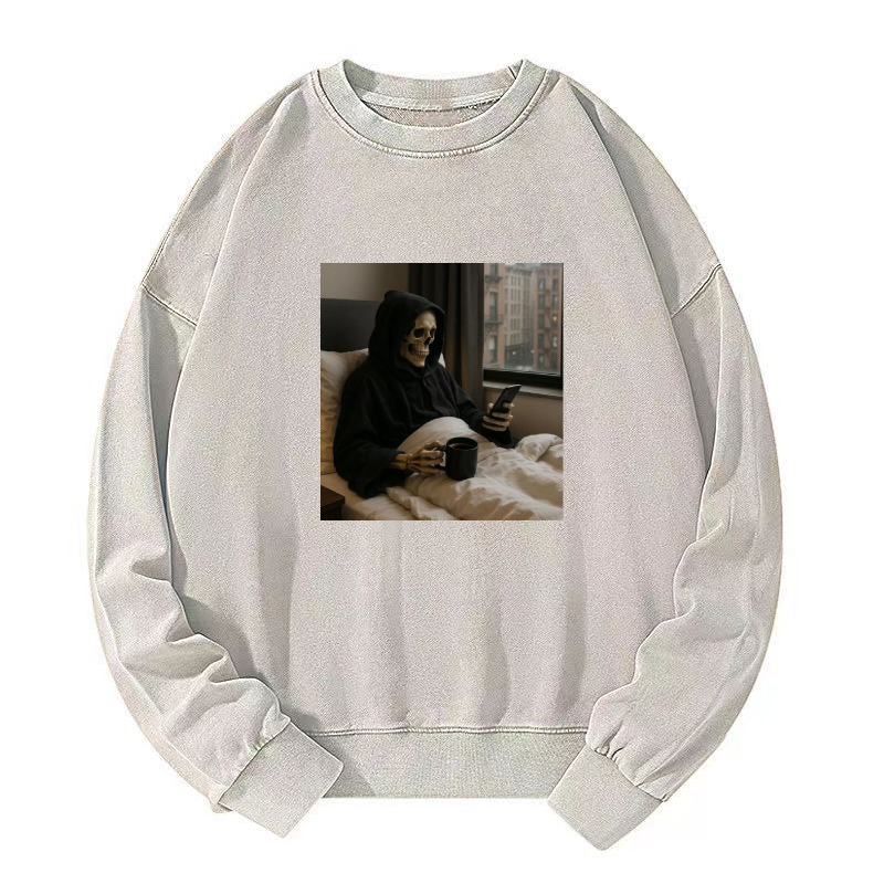 Dark Humor Washed Sweatshirt