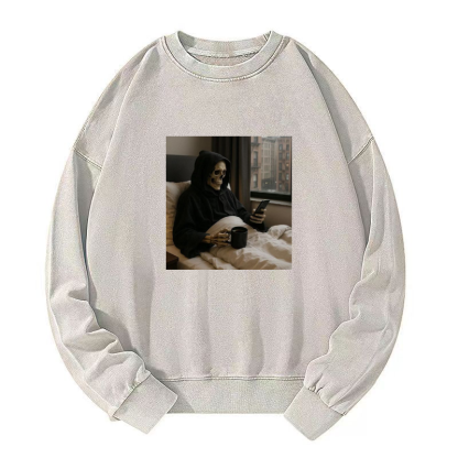 Dark Humor Washed Sweatshirt