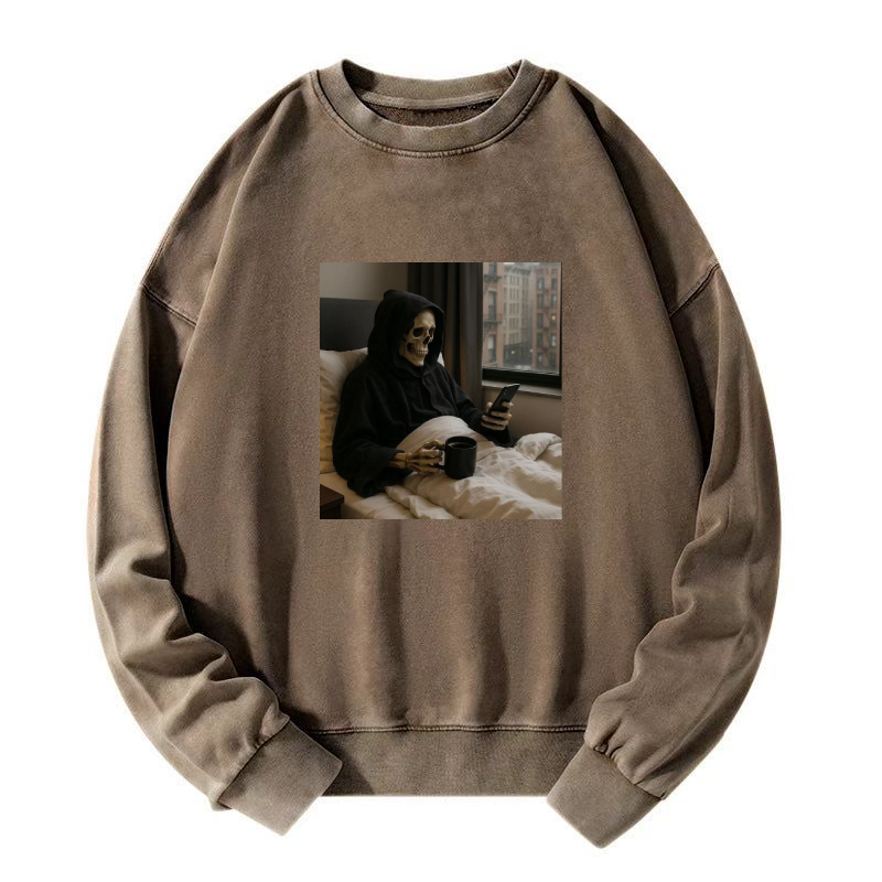 Dark Humor Washed Sweatshirt