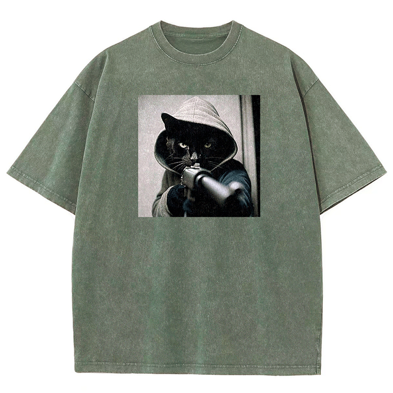 Noir Directive Washed T-shirt