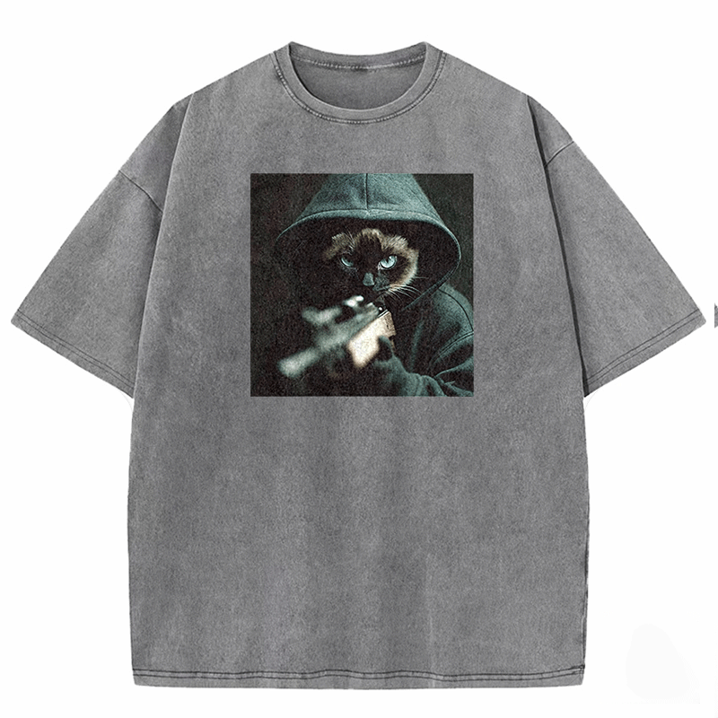 Focused Retribution Washed T-shirt