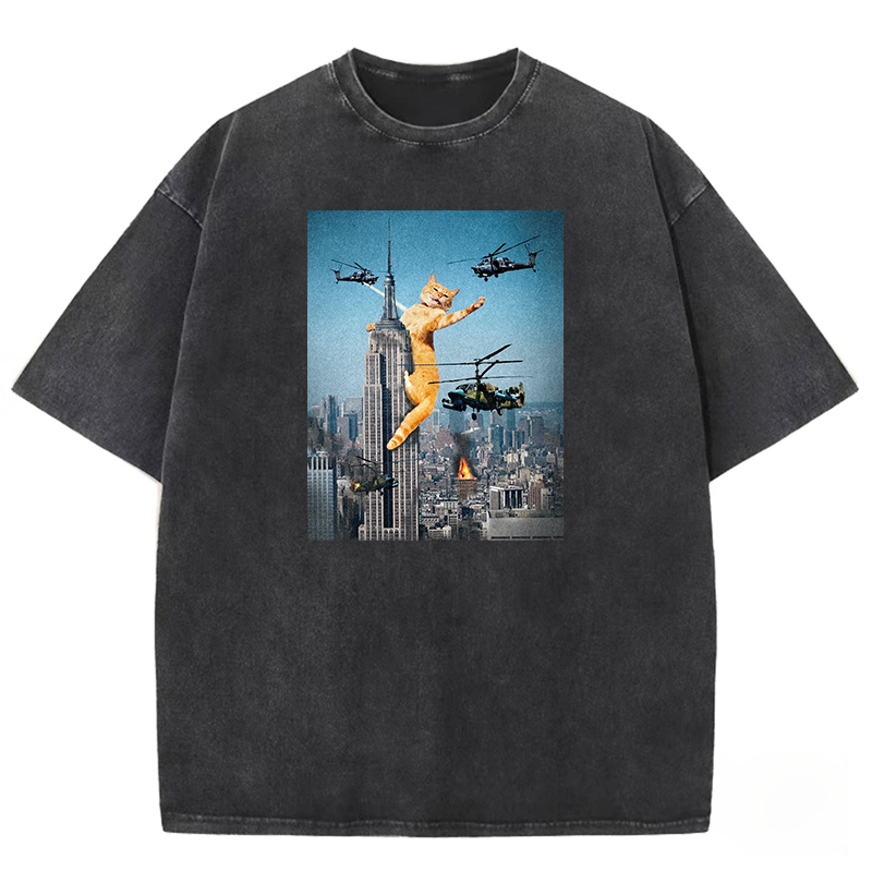 Sky Scraper Savior Washed T-shirt