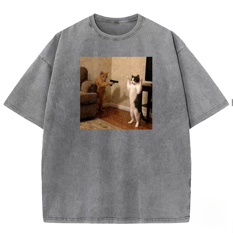 Meow Mafia Washed T-shirt