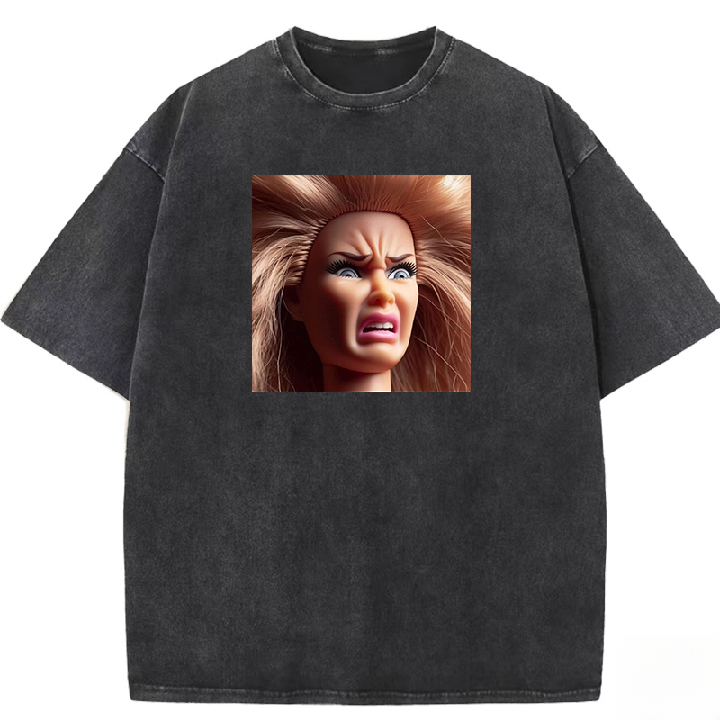 Wacky Barbie Washed T-shirt