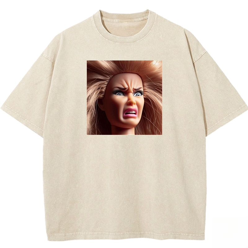 Wacky Barbie Washed T-shirt