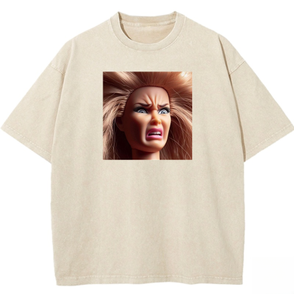 Wacky Barbie Washed T-shirt