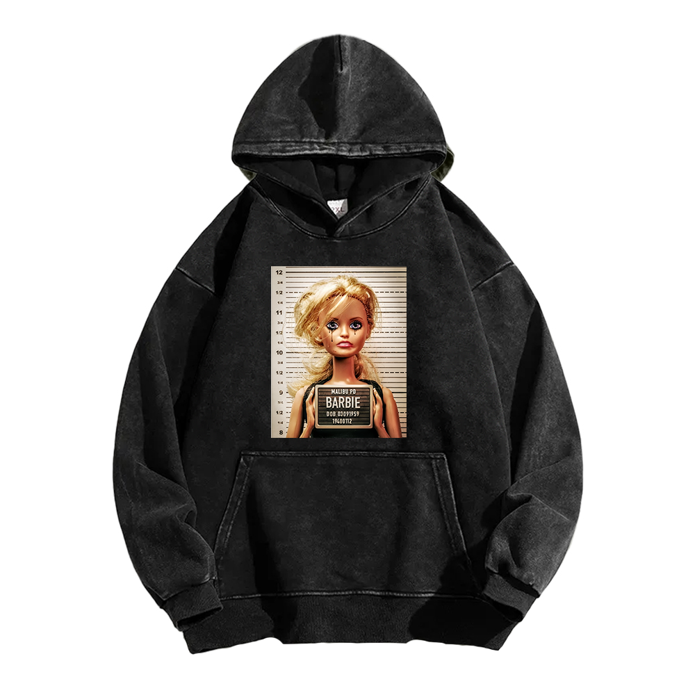Wacky Barbie Washed Hoodie