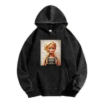 Wacky Barbie Washed Hoodie