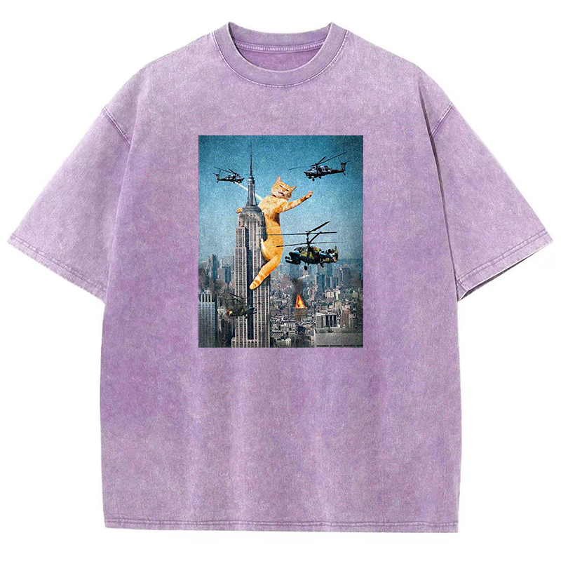 Sky Scraper Savior Washed T-shirt