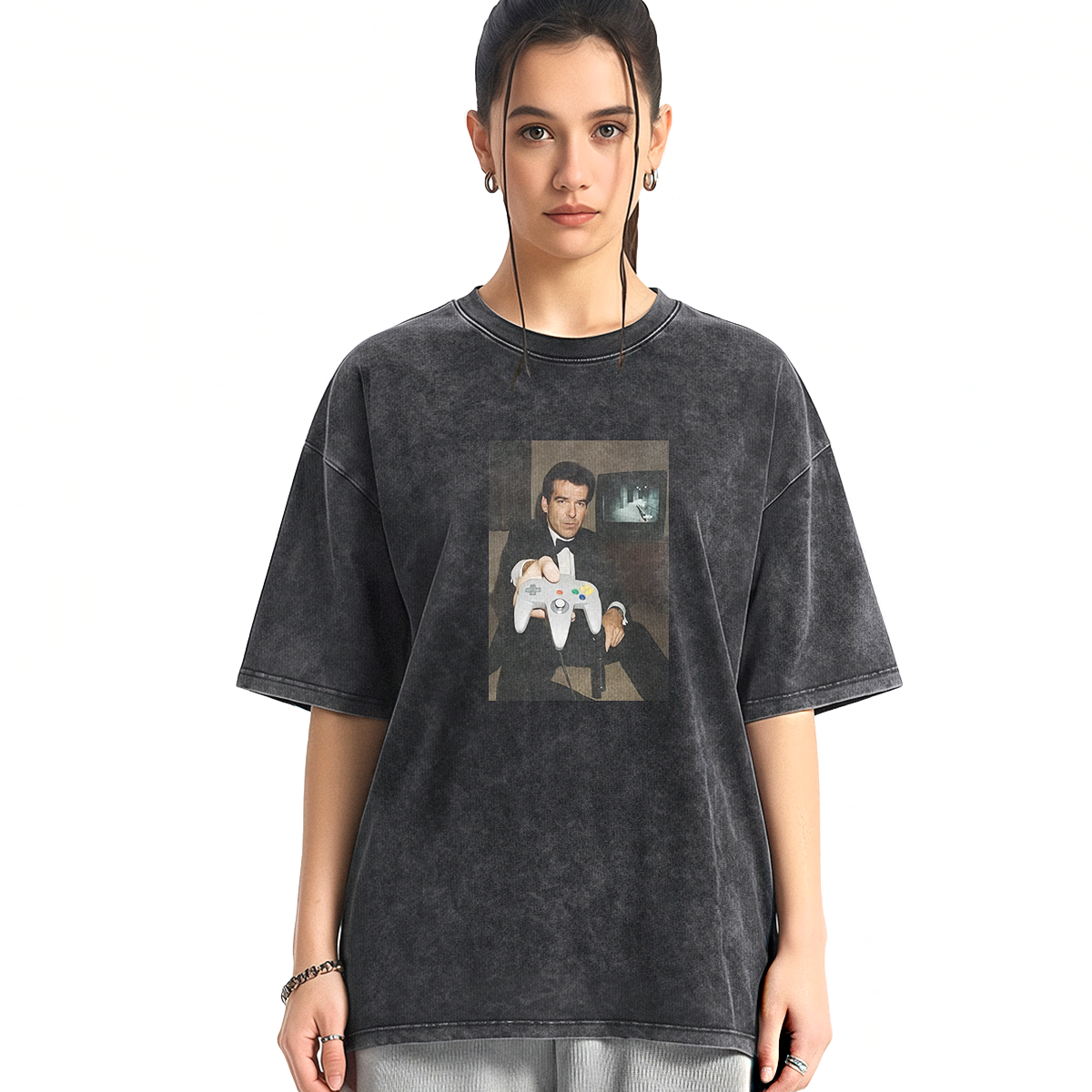 Retro Game Washed T-shirt