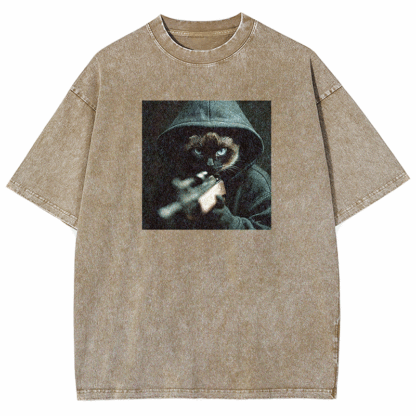 Focused Retribution Washed T-shirt