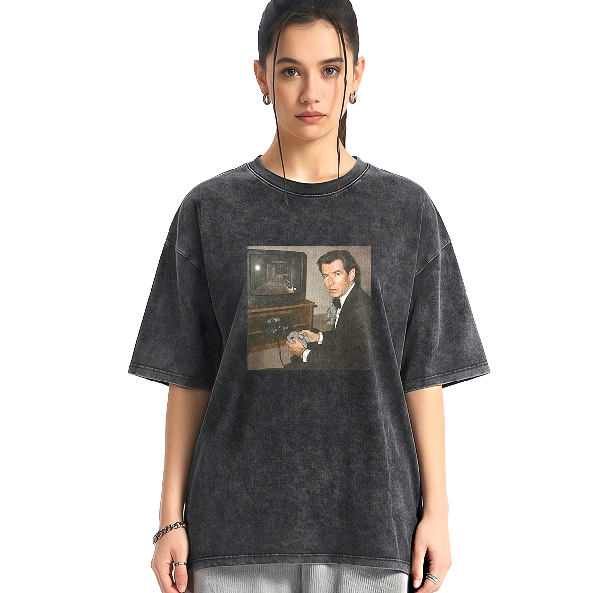 Retro Game Washed T-shirt