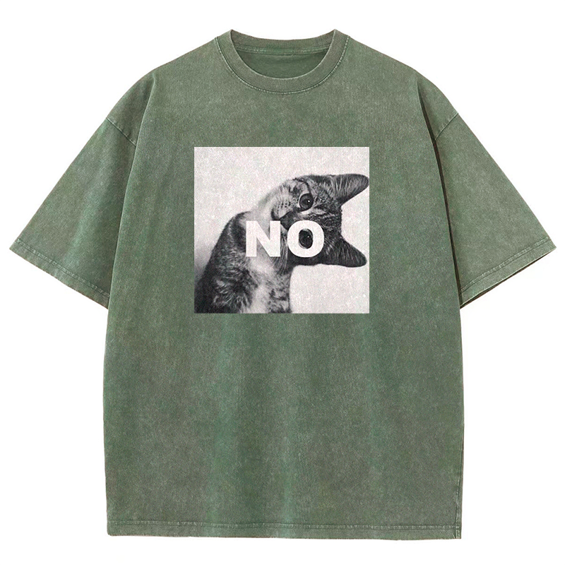 Reject Cat Washed T-shirt