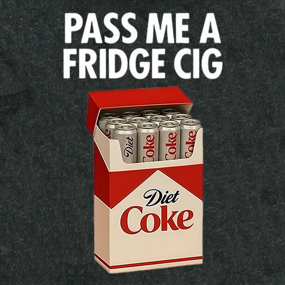 I Need A Diet Coke Washed Hoodie