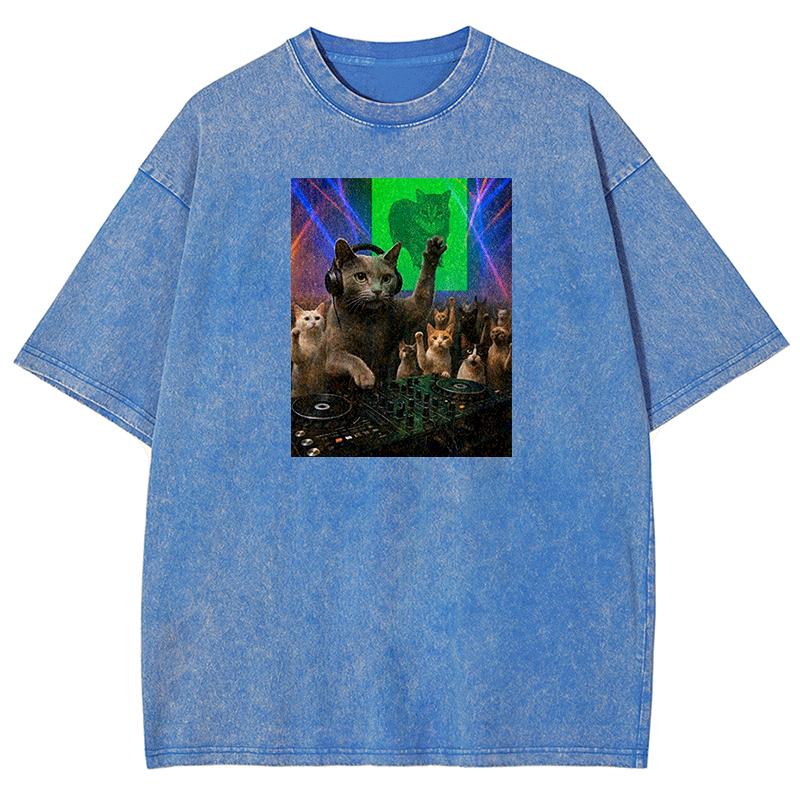 Purr-ty Beats Washed T-shirt