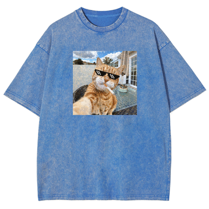 Urban Feline Cool Washed T-shirt