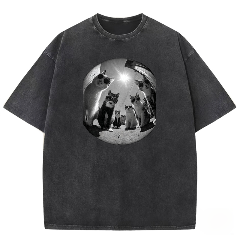 Cool Cat Crew Washed T-shirt