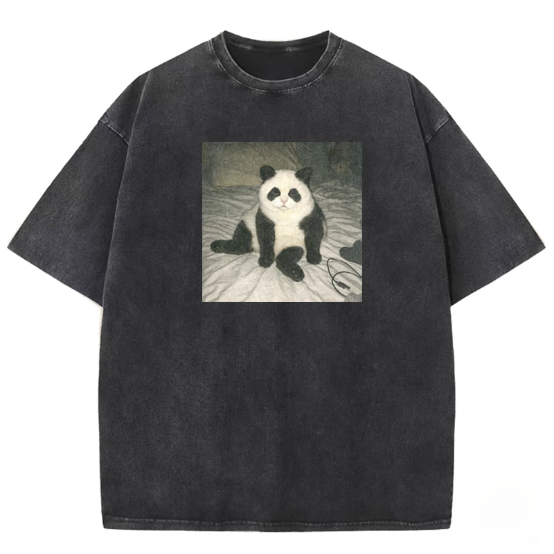 Cigarette Whiskers Washed T-shirt