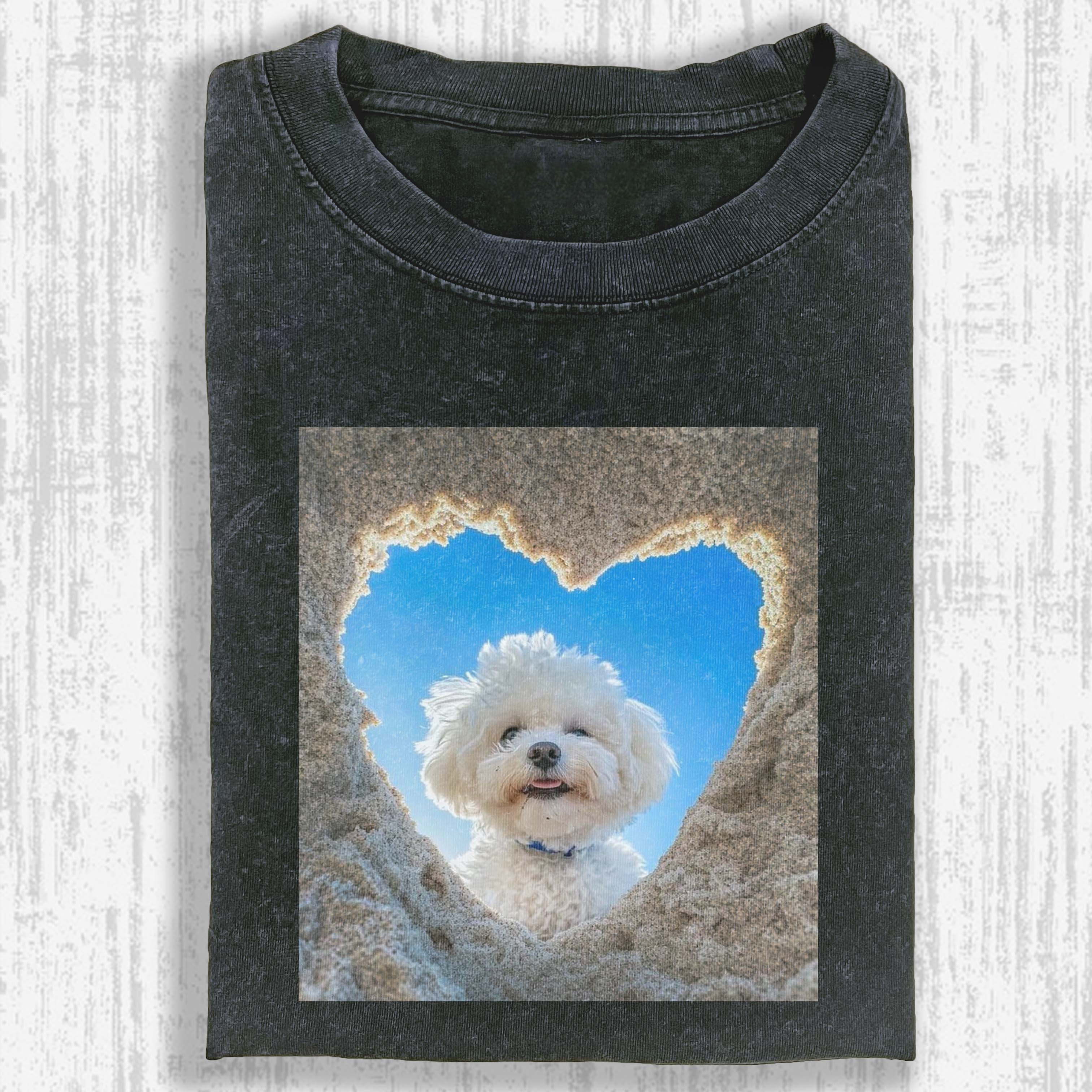 Goofy Pup Washed T-shirt