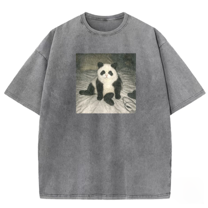 Cigarette Whiskers Washed T-shirt