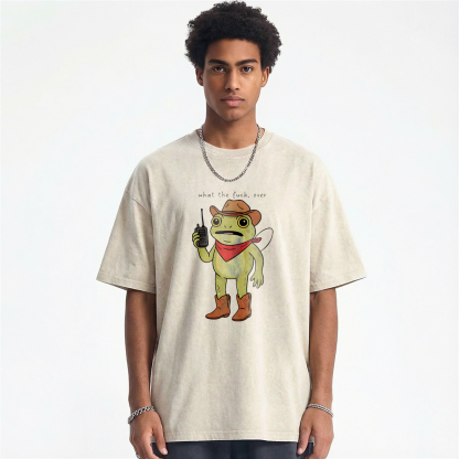 What the F#ck, Over Washed T-shirt