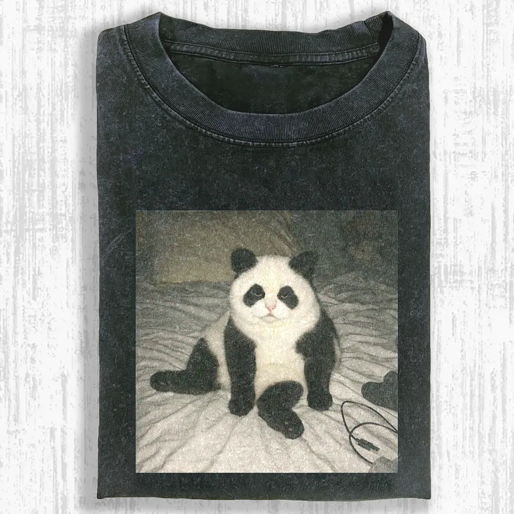 Cigarette Whiskers Washed T-shirt