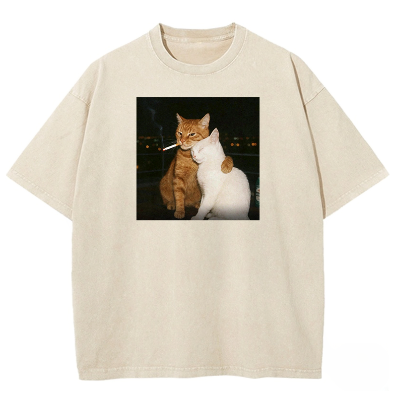 City Lights Companions Washed T-shirt