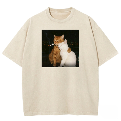 City Lights Companions Washed T-shirt