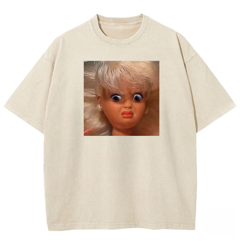 Wacky Barbie Washed T-shirt