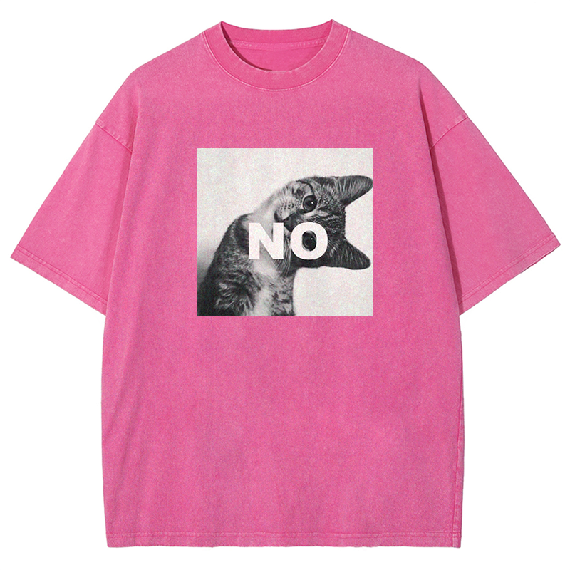 Reject Cat Washed T-shirt